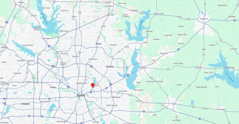 map location